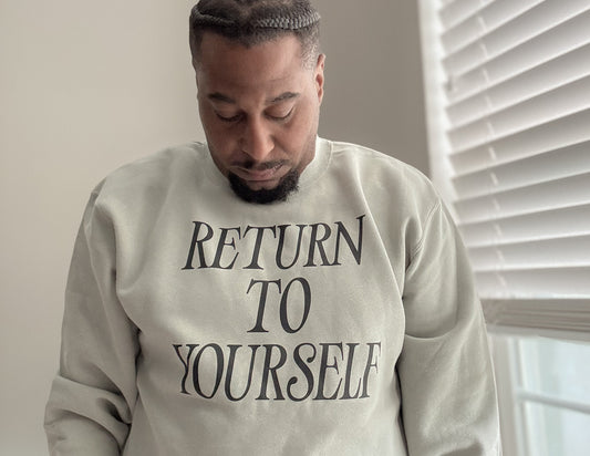 Return to Yourself Sweatshirt-Dusty Sage