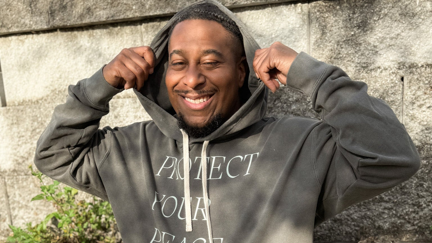 Protect Your Peace Hoodie — Pepper Black
