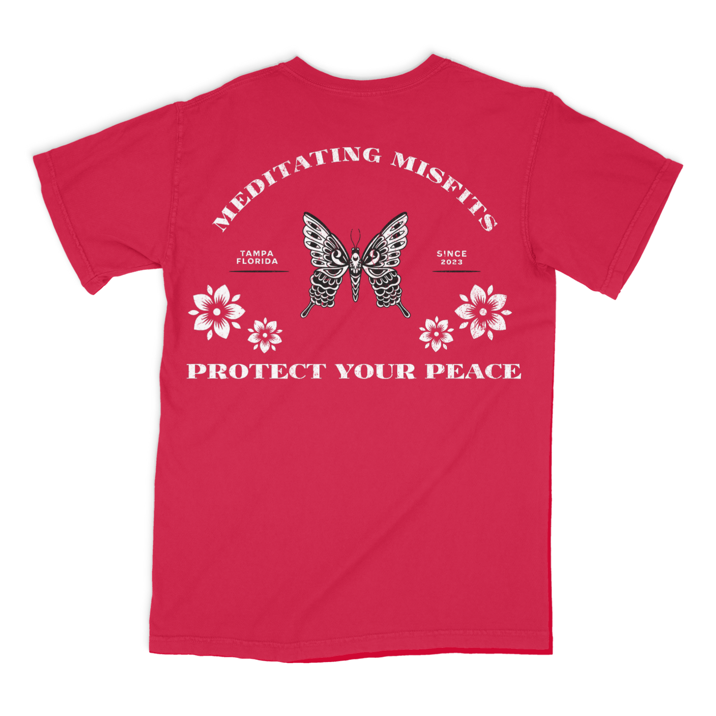 Year of The Meditating Misfits Logo | Mental Health Awareness Tee